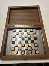 Scacchiera/Dama in legno - Dal