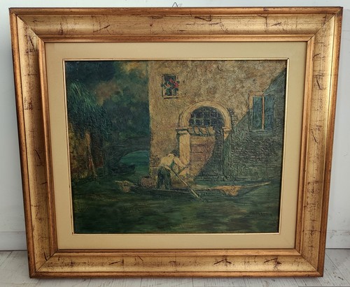 Antico quadro dipinto - quadro,