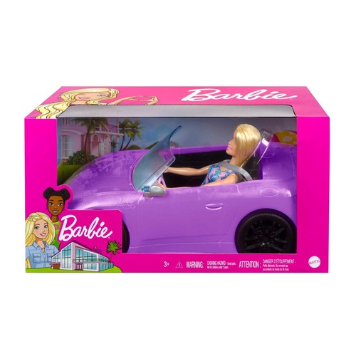 Barbie cabrio auto - cabrio, viola