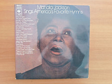 DISCO LP 33 GIRI - MAHALIA JACKSON - SINGS AMERICA'S FAVORITE HYMNS - CBS 1971