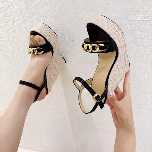 Sandali espadrilles zeppa 5 - espadrilles, 14.5