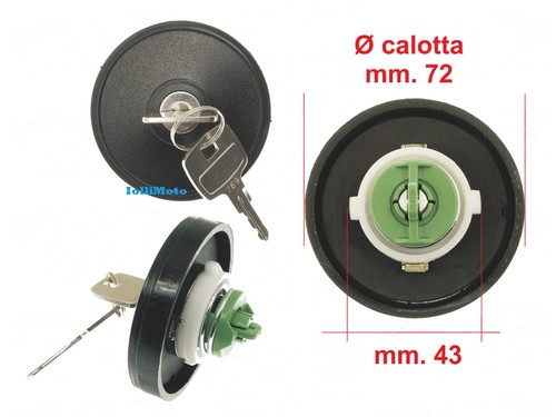 Tappo serbatoio carburante - serbatoio,