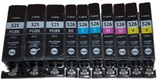 10x Canon originali per Canon