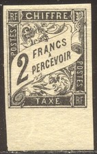Colonie Francesi #J13a Raro
