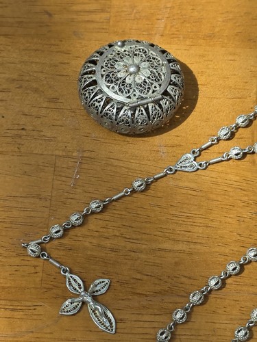 Antique 800 silver - antique, filigree
