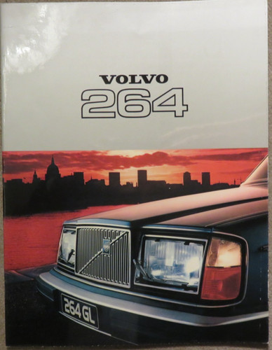 Volvo 264 depliant brochure