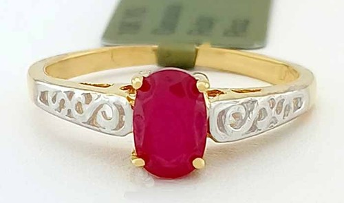 Anello rubino originale 63 - rubino,