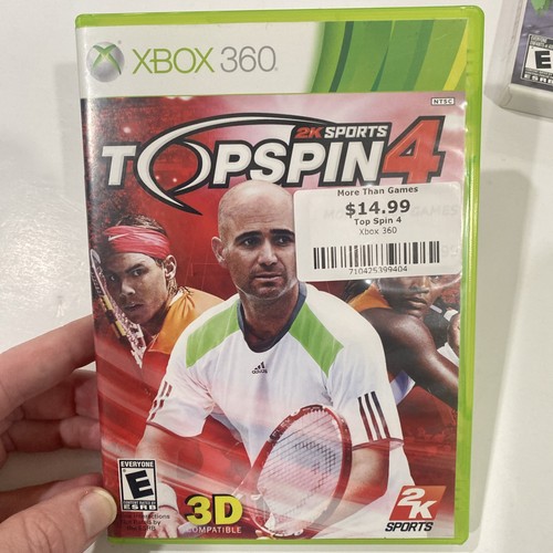 Top spin microsoft xbox - 4, (microsoft