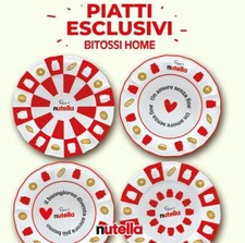 Set 4 Piatti Nutella Bitossi