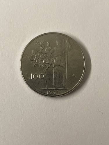Moneta 100 lire piccola - da, in