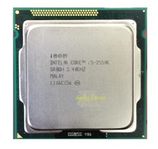 Processore CPU Intel Core I5-2500K 2550K I5-3570K I7-2600K 2700K I7-3770K LGA1155