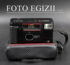YASHICA T Compatta 35mm CON OTTICA CARL ZEISS TESSAR 35mm f:3,5 NON FUNZIONANTE