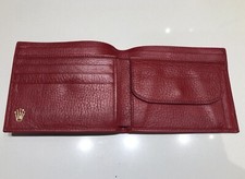 Rolex Red Leather Wallet -