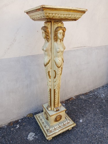Colonna legno laccata con - colonna, 4