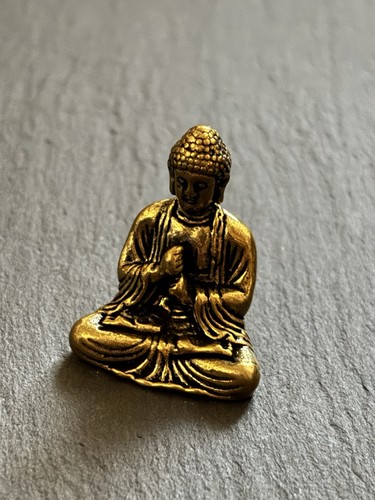Buddha seduto ottone - buddha,