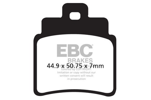 Pastiglie freno ebc - ebc, sfa355/4hh