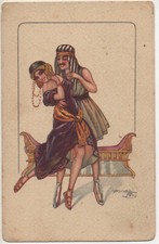 CHERUBINI - COPPIA  ROMANTICA IN COSTUME  serie 402-2  #402-2