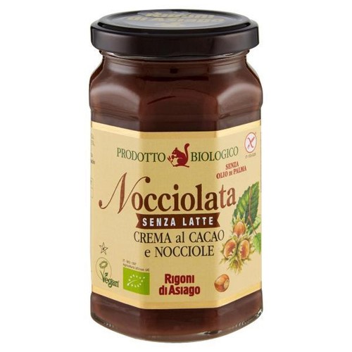 Nocciolata bio senza latte - nocciolata,