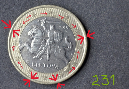 Lituania moneta euro 2015 - lituania,moneta, euro,2015