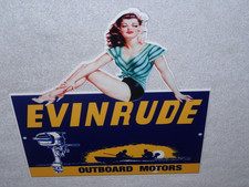 INSEGNA VINTAGE EVINRUDE