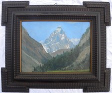 GALBUSERA Montagna dipinto a