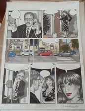 Giovanna Casotto- Tavola originale per rivista "Selen" p.7