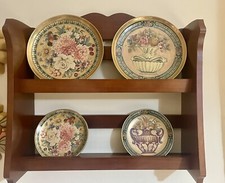 SET 4 PIATTI DIPINTI DA APPENDERE O DA APPOGGIO