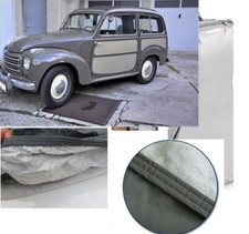 TELO COPRIAUTO TELATO FELPATO PER FIAT 500C BELVEDERE IMPERMEABILE