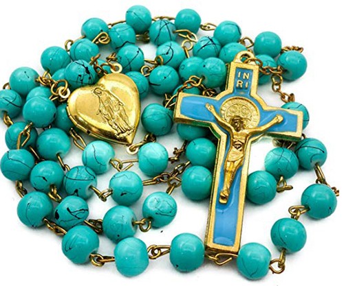 Collana rosario san benedetto - collana,