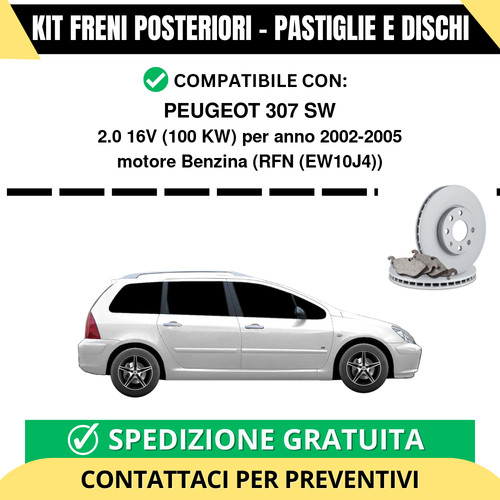 Kit freni posteriori per - freni,