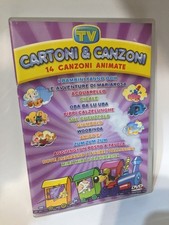 Cartoni & Canzoni DVD Editoriale 14 Canzoni Animate Copertina Rovinata Come Foto