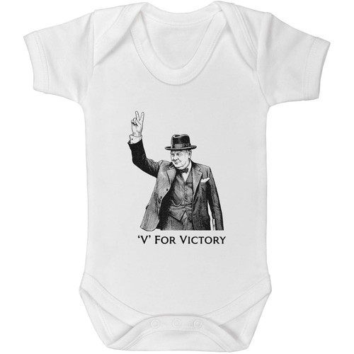 Churchill victory sign - victory, sign'