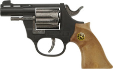 Pistola Giocattolo 8 Colpi Carnevale 14,5 Cm Unisex Bambini Dai 3 Anni in Su