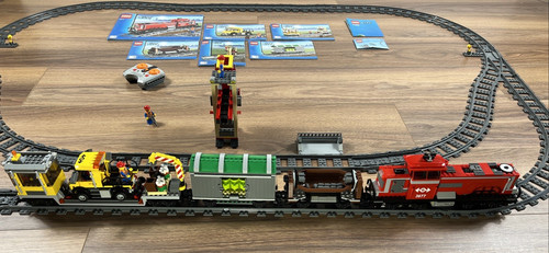 Lego city 3677 treno merci - lego,