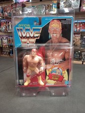 Vintage MOC 1992 Hasbro WWF Hulk Hogan Serie 5, Hulkster Slam!