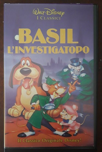 Vhs disney basil - -,