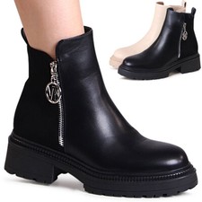 Stivaletti Ankle Boots Plateau