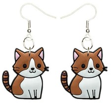 Orecchini Gatto Gattino Fatti