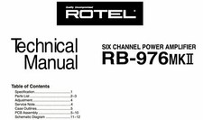 ROTEL RB-976MKII, RB-1080