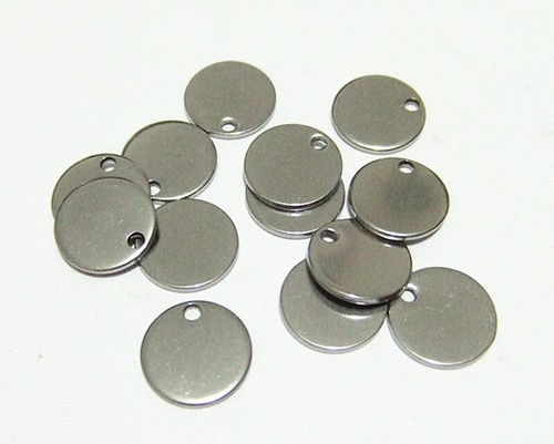 10pz charms ciondoli - , piastrina
