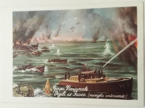 Cartolina corpo nazionale - cartolina,