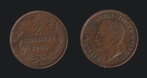 Centesimi 1906 vittorio - 2,