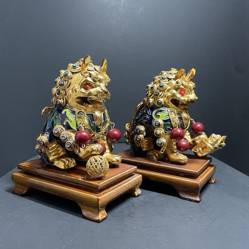 Statue cane foo - 2,