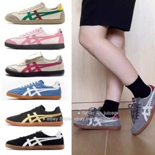Scarpe da ginnastica Onizuka Tiger Tokuten bianco/nero/oro casual da tavola uomo donna
