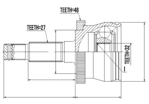 Kit giunti albero - kit, giunti,