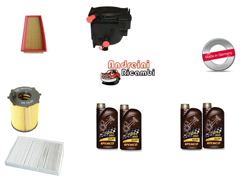 Kit tagliando filtri olio - 4,