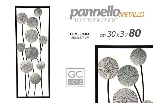 Pannello arredo metallo - arredo, in