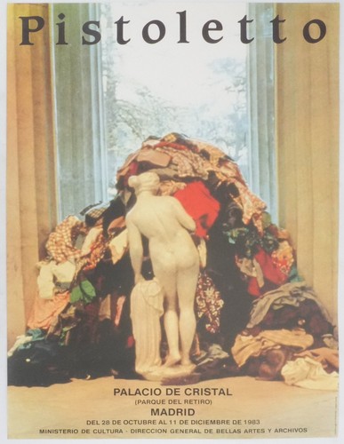 Affiche art m - m., pistoletto