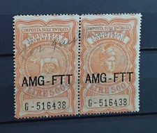 TRIESTE AMG-FTT  francobolli Industria e Commercio 500 Lire usata 
