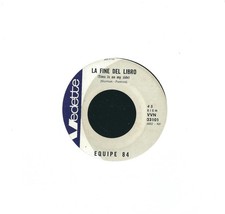 DISCO 45 GIRI    EQUIPE 84 –